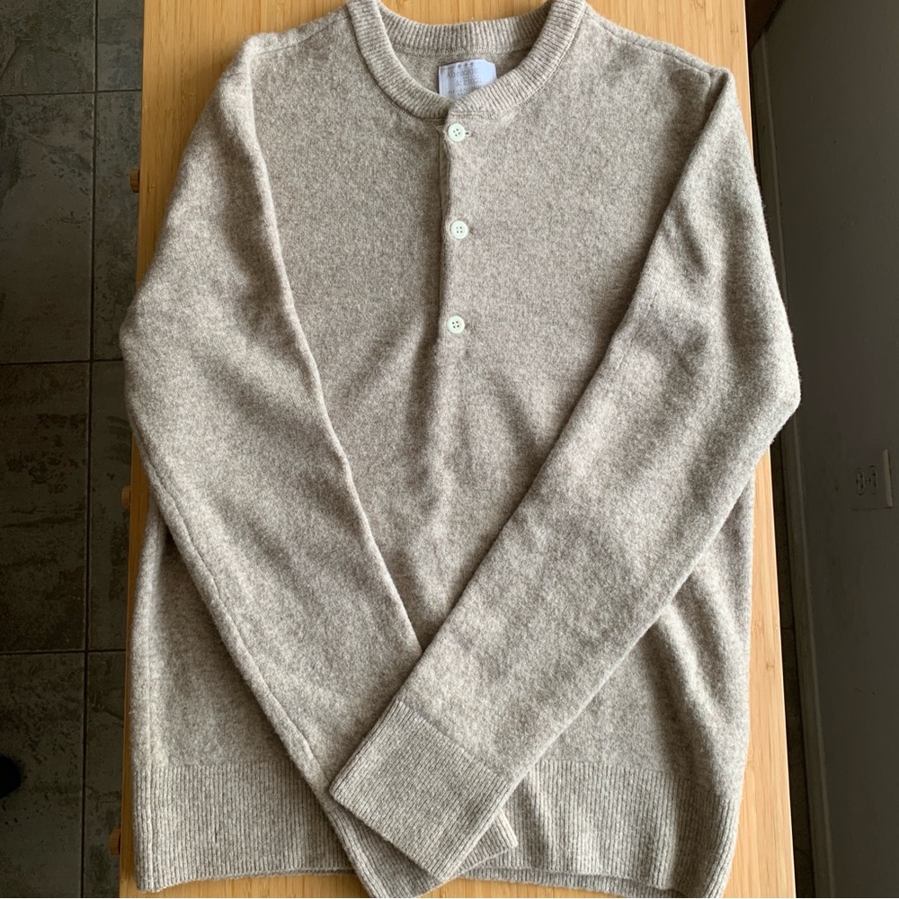 Abercrombie & Fitch Tan Wool Sweater